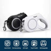 LED ABS Type-c Rechargeable Auto Retractable Dog Leash